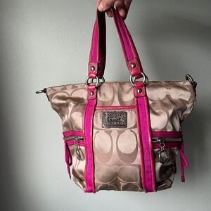 y2k 2000s Coach Poppy Sportlight shoulder bag / handbag